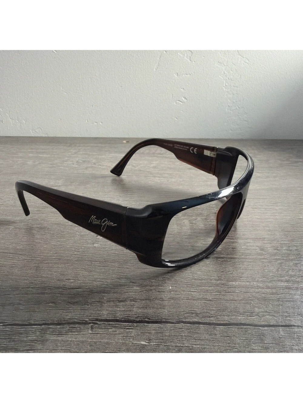 Maui Jim Five Caves MJ-283-25C Dark Brown Sport Sunglasses Italy FRAMES ONLY